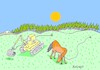 Cartoon: alien race (small) by yasar kemal turan tagged alien,race