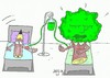 Cartoon: ancestor (small) by yasar kemal turan tagged ancestor