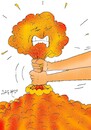 Cartoon: anti power (small) by yasar kemal turan tagged anti,power