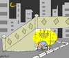 Cartoon: as homesickness (small) by yasar kemal turan tagged as,homesickness