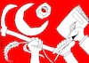 Cartoon: ask (small) by yasar kemal turan tagged ask