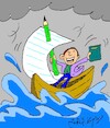 Cartoon: ask (small) by yasar kemal turan tagged ask