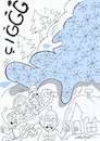 Cartoon: avalanche (small) by yasar kemal turan tagged avalanche