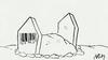 Cartoon: bar code (small) by yasar kemal turan tagged bar,code