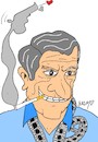 Cartoon: Belmondo (small) by yasar kemal turan tagged belmondo