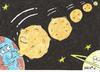 Cartoon: SÜPERMOON 1 (small) by yasar kemal turan tagged big,month