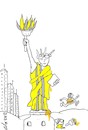 Cartoon: big work (small) by yasar kemal turan tagged big,work