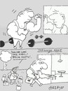 Cartoon: birdbrain (small) by yasar kemal turan tagged birdbrain