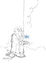 Cartoon: blue cold (small) by yasar kemal turan tagged blue,cold