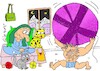 Cartoon: brave man (small) by yasar kemal turan tagged brave,man