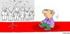 Cartoon: camouflage (small) by yasar kemal turan tagged camouflage