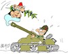 Cartoon: caress (small) by yasar kemal turan tagged caress