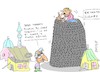 Cartoon: chanting beads (small) by yasar kemal turan tagged chanting,beads