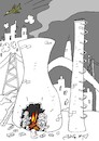 Cartoon: chernobyl (small) by yasar kemal turan tagged chernobyl