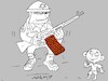 Cartoon: chocolate (small) by yasar kemal turan tagged chocolate