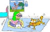 Cartoon: choke down (small) by yasar kemal turan tagged choke,down