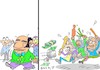 Cartoon: classy cheater (small) by yasar kemal turan tagged classy,cheater