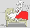 Cartoon: compassion (small) by yasar kemal turan tagged compassion