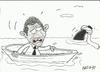 Cartoon: continuing danger (small) by yasar kemal turan tagged danger,osama,bin,laden,obama,hüseyin,barack