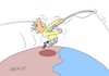 Cartoon: covetousness (small) by yasar kemal turan tagged covetousness