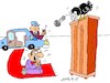 Cartoon: crow (small) by yasar kemal turan tagged crow