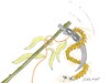 Cartoon: dance (small) by yasar kemal turan tagged dance