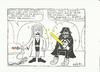 Cartoon: adapter (small) by yasar kemal turan tagged darth,vader