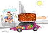 Cartoon: deadly competition (small) by yasar kemal turan tagged deadly,competition