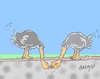 Cartoon: deep love (small) by yasar kemal turan tagged deep,love