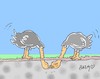 Cartoon: deep love (small) by yasar kemal turan tagged deep,love