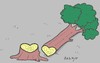 Cartoon: deep pain (small) by yasar kemal turan tagged deep,pain