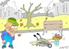 Cartoon: delayed birds (small) by yasar kemal turan tagged delayed,birds