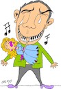 Cartoon: duet (small) by yasar kemal turan tagged duet