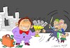 Cartoon: earthquake (small) by yasar kemal turan tagged earthquake