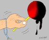 Cartoon: Elmali davasi (small) by yasar kemal turan tagged elmali,davasi