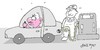 Cartoon: expensive gasoline (small) by yasar kemal turan tagged expensive,gasoline