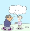 Cartoon: expression-azizlik (small) by yasar kemal turan tagged dialogue democracy expression