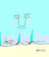 Cartoon: fabric-loses-needle (small) by yasar kemal turan tagged loses,fabric,sewing,needle,sleep,love