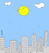 Cartoon: fake happiness (small) by yasar kemal turan tagged fake,happiness