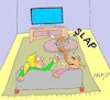 Cartoon: fast (small) by yasar kemal turan tagged fast