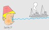 Cartoon: fate line (small) by yasar kemal turan tagged fate,line
