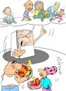 Cartoon: festival of sacrifices (small) by yasar kemal turan tagged festival,of,sacrifices