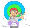 Cartoon: final destination (small) by yasar kemal turan tagged final,destination