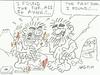 Cartoon: FIRST BURN (small) by yasar kemal turan tagged first,burn