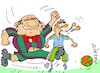 Cartoon: flagrant foul (small) by yasar kemal turan tagged flagrant,foul