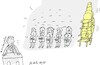Cartoon: flattery (small) by yasar kemal turan tagged flattery