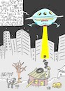 Cartoon: fog (small) by yasar kemal turan tagged fog