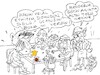 Cartoon: gold dust (small) by yasar kemal turan tagged gold,dust