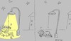 Cartoon: night light (small) by yasar kemal turan tagged good,night