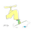 Cartoon: great divers (small) by yasar kemal turan tagged great,divers